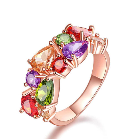 CUBIC ZIRCONIA SPLENDID RING