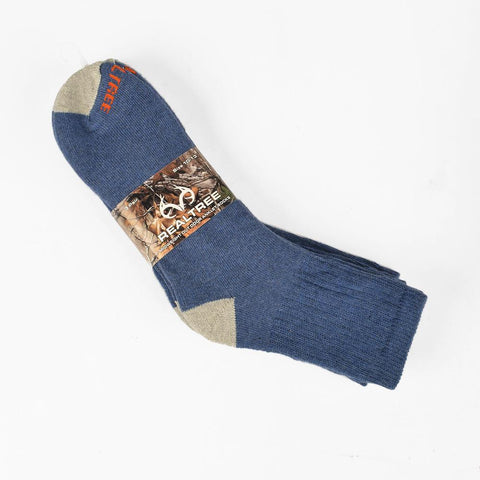 REALTREE MEN'S 3 PAIRS QUARTER LEG SOCKS