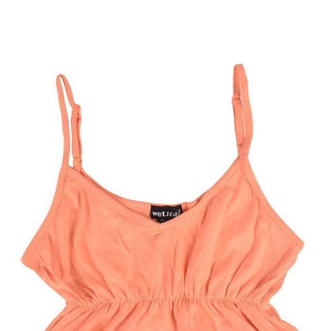 WET SEAL WOMEN’S V-NECK SPAGHETTI STRAP TANK TOP