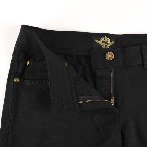 RISING WOMEN'S MILKY SOFT BLACK JEGGINGS
