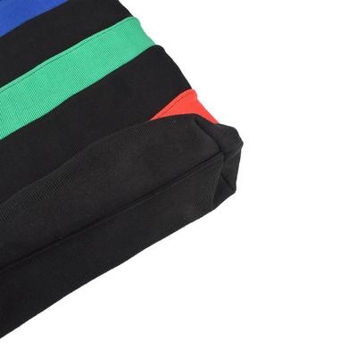 POLO REPUBLICA LORRAINE COLLAR STRIPES LARGE CAPACITY TOTE BAG