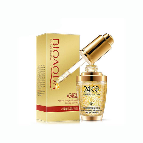 BIOAQUA 24K GOLD ESSENCE COLLAGEN MOISTURIZING HYALURONIC ACID MASK