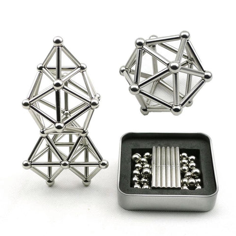 MAGNETIC SCULPTURE TOYS FOR INTELLIGENCE DEVELOPMENT AND STRESS RELIEF
