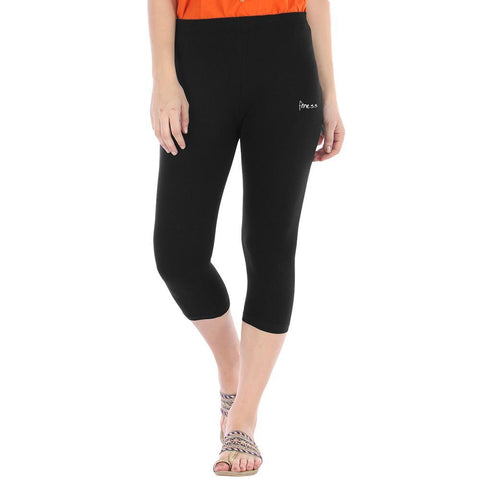 HNBR WOMEN'S ULTRA SOFT THREE QUARTER LONG LEGGINGS