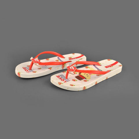 WOMEN'S TEDDY BEAR COLLECTION LOVE ALWAYS AND FOREVER FLIP FLOP