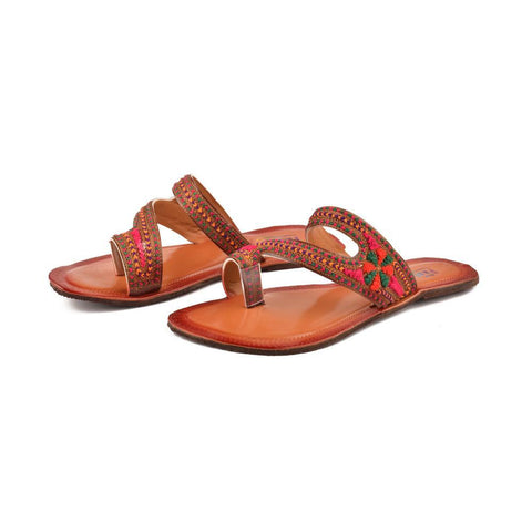 HPRAL ZAPORIZHIA HANDCRAFTED WOMEN'S KOLHAPURI
