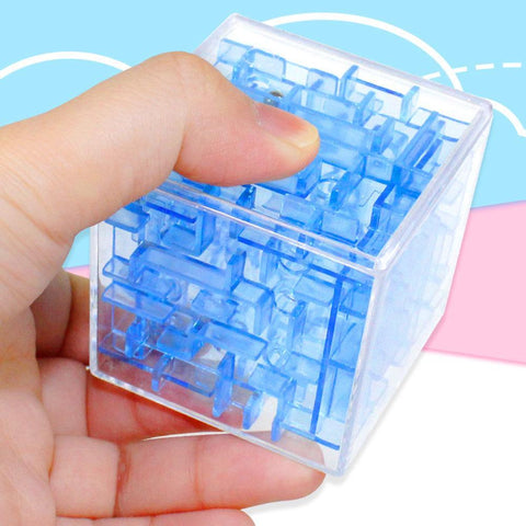 TRANSPARENT 3D BEADS INTELLIGENCE DECOMPRESSION RUBIK'S CUBE