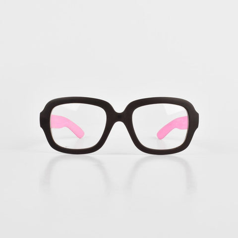 MAILA SQUARE CONTRAST COLOR EYE GLASSES FOR WOMEN