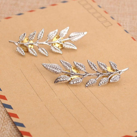 RETRO TREE DESIGN BROOCH SET