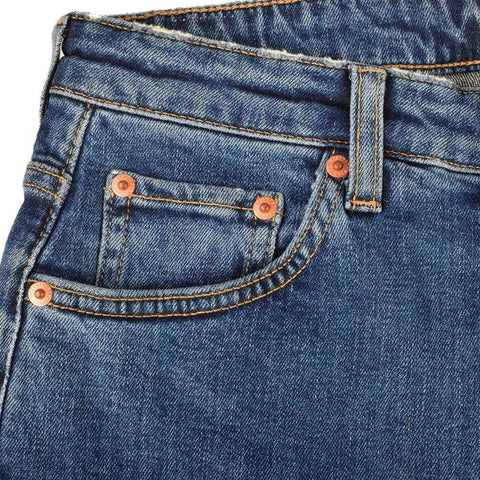 WKND WOMEN'S MID WASH SLIM FIT DENIM
