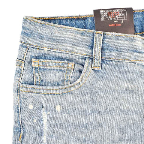 SRK WOMEN'S DISTRESSED B QUALITY DENIM