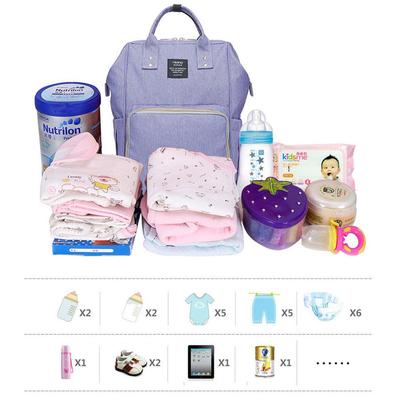 BEBEWING PRINTED BABY DIAPER BACKPACK BAG