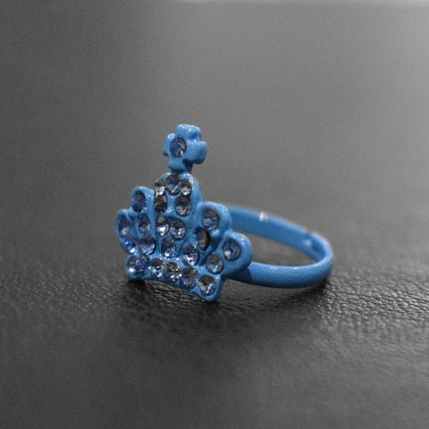CRYSTAL CROWN DESIGN RING