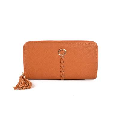 BASKALE PU LEATHER CLUTCH BAG