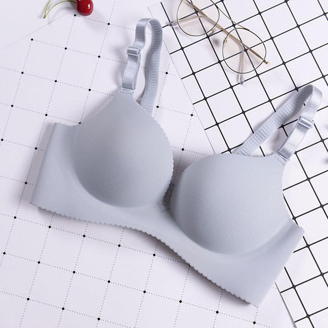 BRALETTE SEXY DEEP U CUP PUSH UP SEAMLESS WIRE FREE BRA