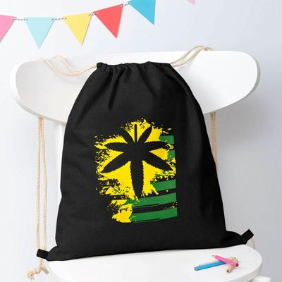POLO REPUBLICA LEAF TEXTURE DRAWSTRING BAG
