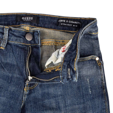 GS CURVE X CIGARETTE STRAIGHT LEG DENIM