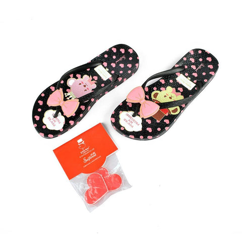 WOMEN'S TEDDY BEAR COLLECTION YOU ARE PRINCESS FLIP FLOP