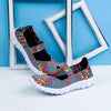 WOMEN'S ELASTIC BAND HAND WOVEN FLAT SOLE SHOES