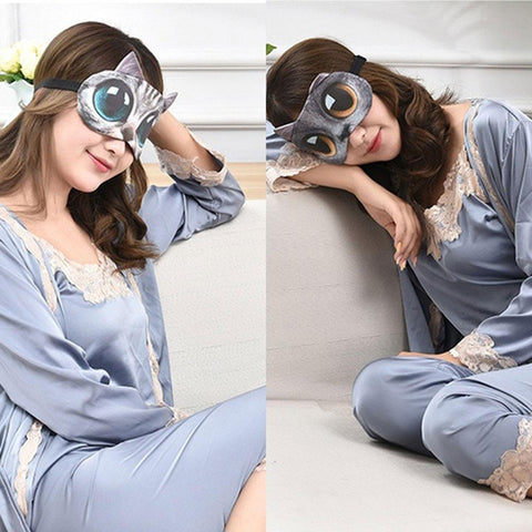 ANIMAL PRINTED 3D SLEEPING MASK