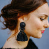 WOMEN'S VINTAGE STATEMENT LONG DROP EARRINGS