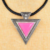 WOMEN'S FRIEDRICHSHALL RUBBER LINK CORD NECKLACE