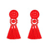 WOMEN'S VINTAGE STATEMENT LONG DROP EARRINGS