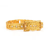 GLABRA STONES INLAY GOLDEN BRACELET
