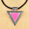 WOMEN'S FRIEDRICHSHALL RUBBER LINK CORD NECKLACE