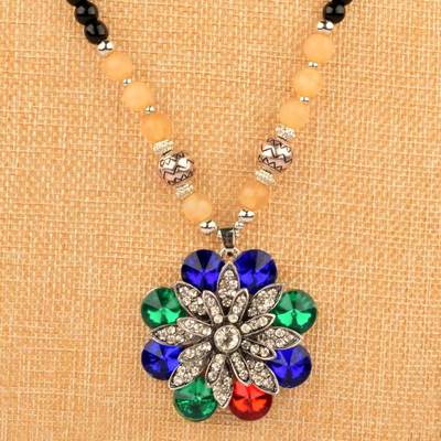 WOMEN'S KREUZNACH FLORAL DESIGN NECKLACE
