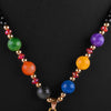 CONTAGEU LONG SWEATER CHAIN RHINESTONE PENDANT NECKLACE