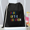 POLO REPUBLICA PART OF THE SOLUTION DRAWSTRING BAG