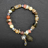BEILIU STONES STRETCHY BRACELET