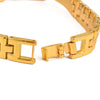 GLABRA STONES INLAY GOLDEN BRACELET