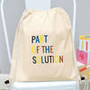 POLO REPUBLICA PART OF THE SOLUTION DRAWSTRING BAG