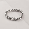 WOMEN'S EBERBACH PLASTIC PEARLS STRETCHY BRACELET