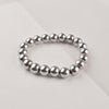 WOMEN'S EBERBACH PLASTIC PEARLS STRETCHY BRACELET