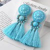 WOMEN'S VINTAGE STATEMENT LONG DROP EARRINGS