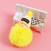 CUTE FLUFFY SLEEPING BABY CHARMING KEY CHAIN