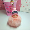 CUTE FLUFFY SLEEPING BABY CHARMING KEY CHAIN