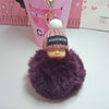 CUTE FLUFFY SLEEPING BABY CHARMING KEY CHAIN