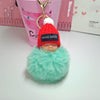 CUTE FLUFFY SLEEPING BABY CHARMING KEY CHAIN